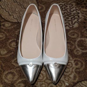 Tommy Hilfiger White Flats